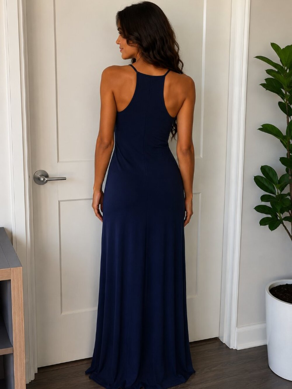 Cachet Royal Blue Rhinestone Evening Gown | Size 4 | NEW Never Worn | WA-1580 - Picture 2 of 14